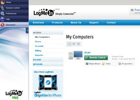 LogMeIn – бесплатная возможность удаленно войти на свой компьютер LogMeIn – бесплатная возможность удаленно войти на свой компьютер