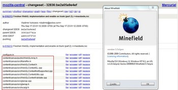 В браузере Firefox реализована поддержка трехмерной графики В браузере Firefox реализована поддержка трехмерной графики