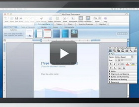 Microsoft выпустила первый демо-ролик Office for Mac 2011 Microsoft выпустила первый демо-ролик Office for Mac 2011