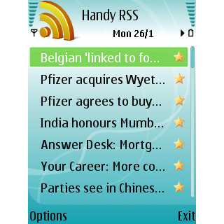 Handy RSS для S60 Handy RSS для S60