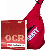 При покупке ABBYY FineReader 10.0 Pro стильный рюкзак в подарок! При покупке ABBYY FineReader 10.0 Pro стильный рюкзак в подарок!