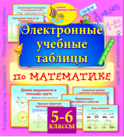 Электронные учебные таблицы по математике 5-6 классы. Купить в allsoft.ru